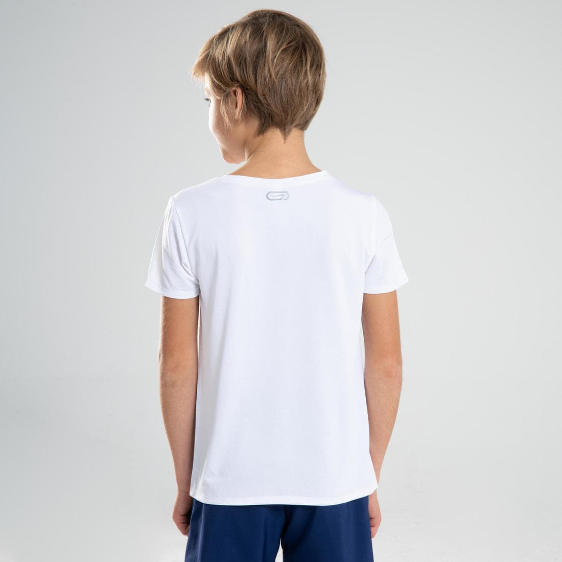 T-shirt multisport respirant enfant mixte, Blanc