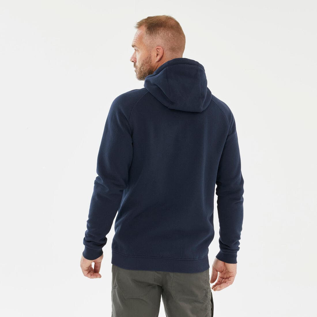 Sweat zippé à capuche de randonnée - NH150 - Homme