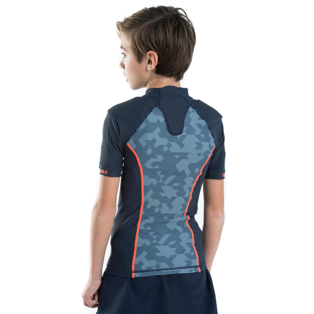 Epaulière de rugby Enfant - R100 bleu gris