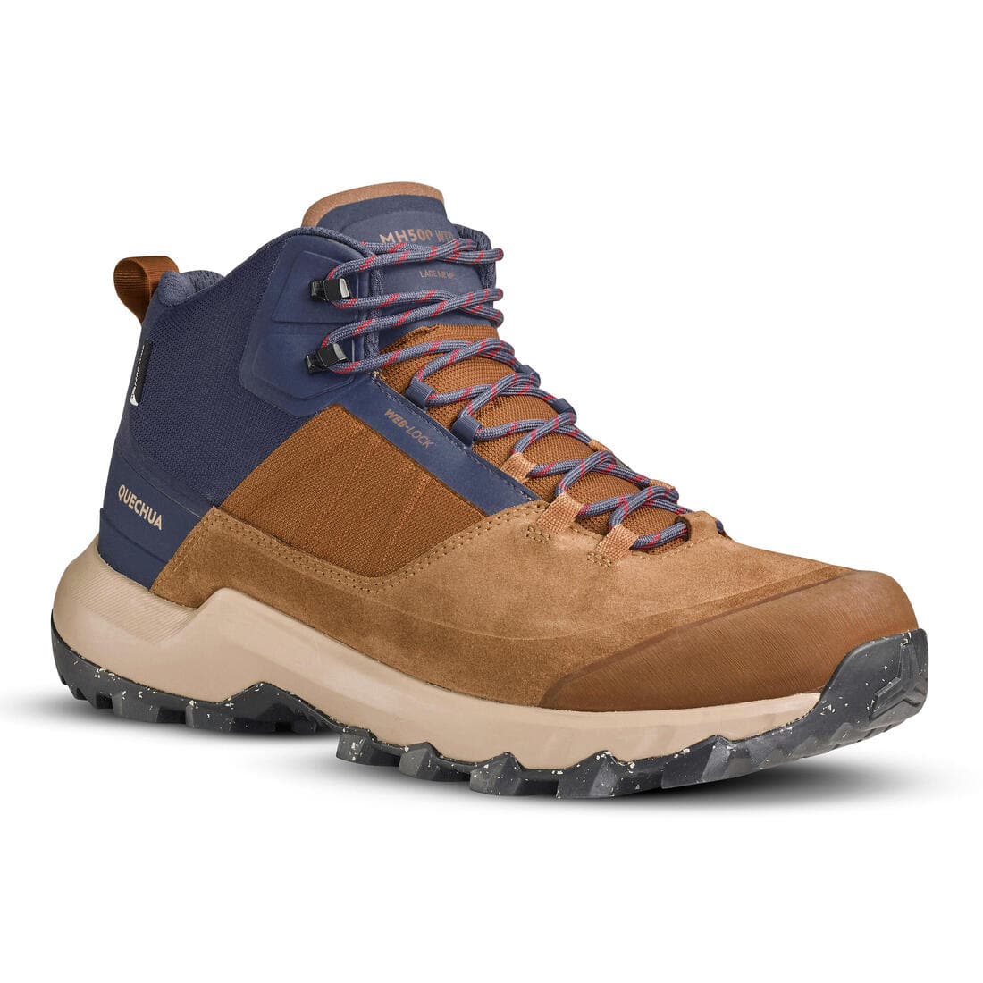 Chaussures imperméables de randonnée montagne - MH500 MID - homme