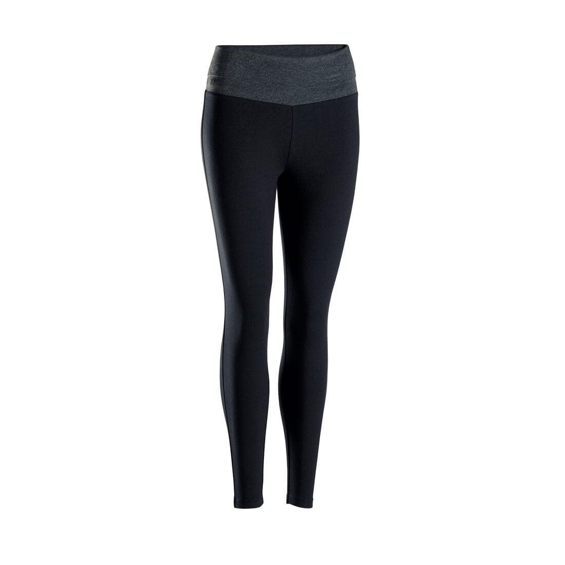 LEGGING COTON YOGA FEMME MARINE