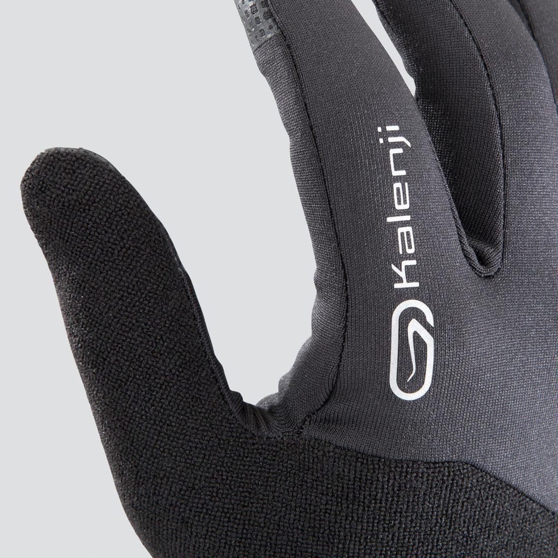 Gants de running avec moufle amovible - Evolutiv' bleu marine