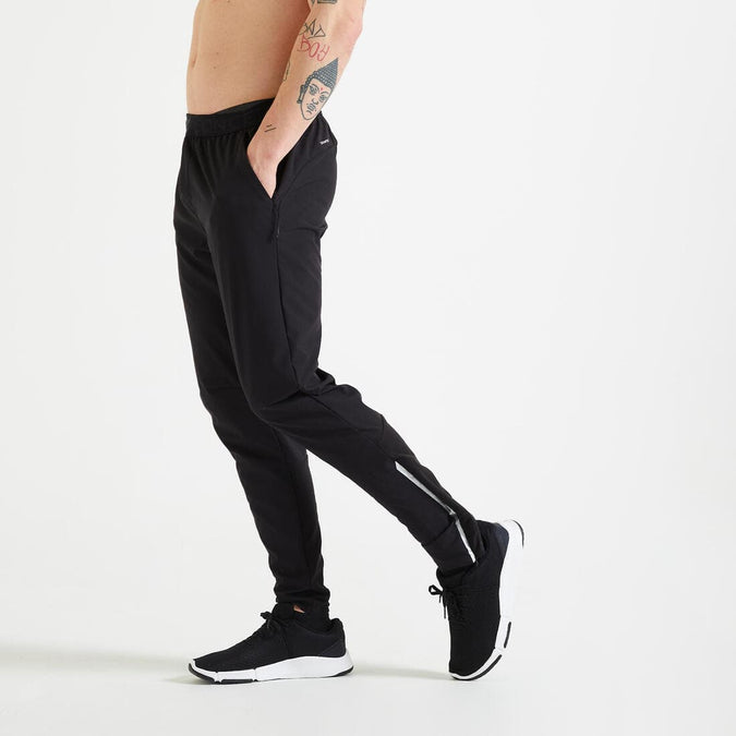 





Pantalon de fitness performance respirant slim homme - noir uni, photo 1 of 4