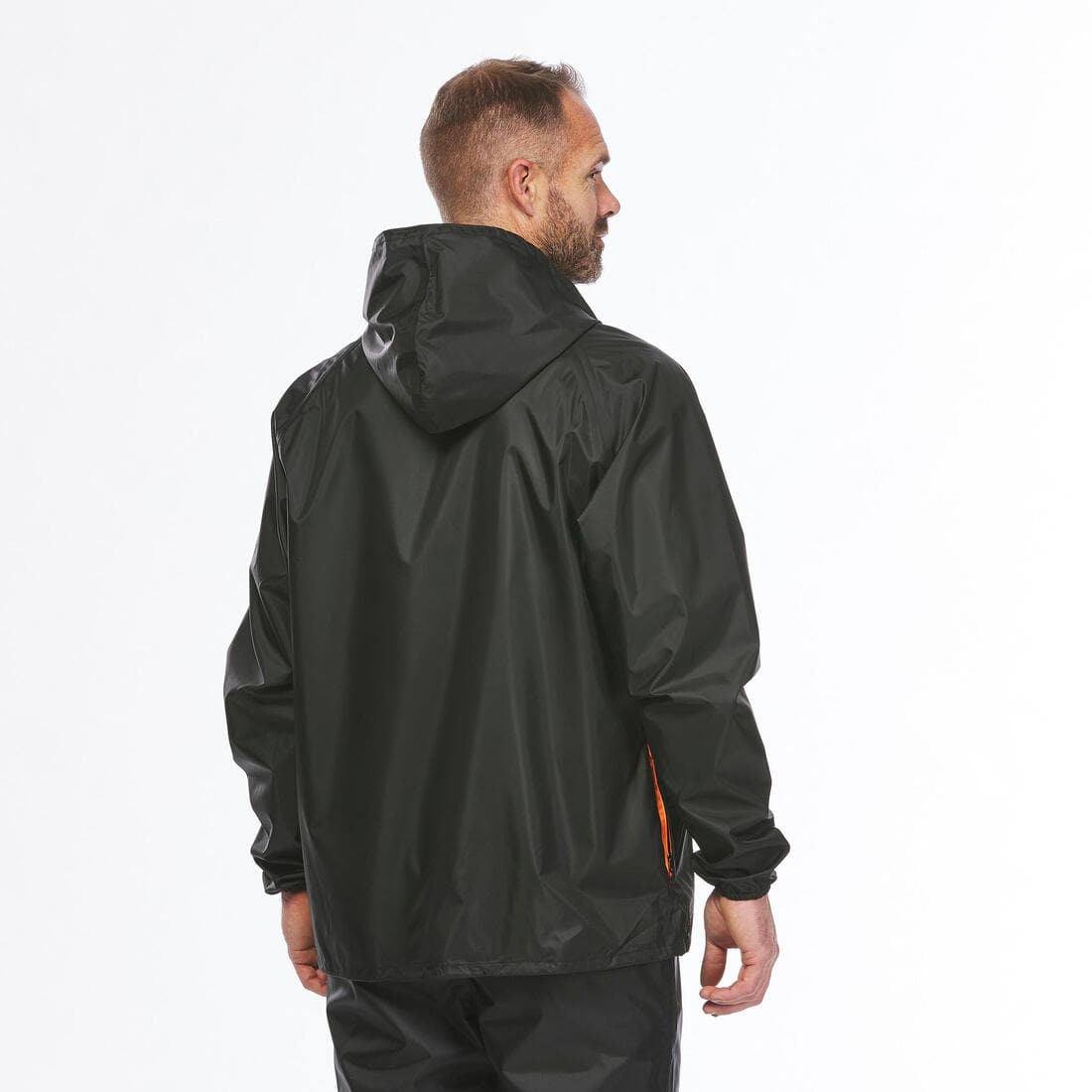 Veste coupe vent et déperlante de randonnée - Raincut 1/2 Zip - Homme