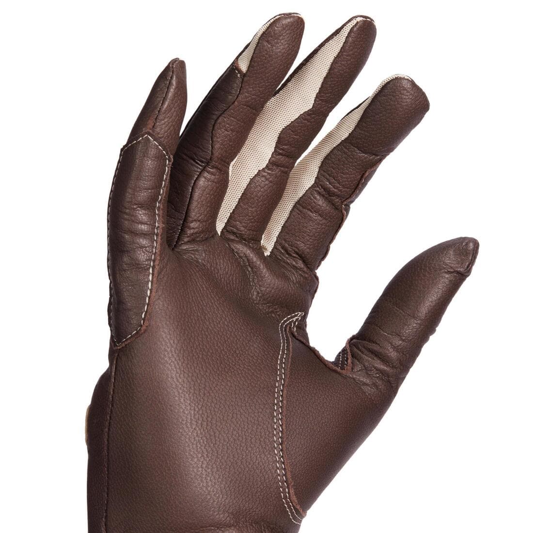 Gants cuir équitation femme 900