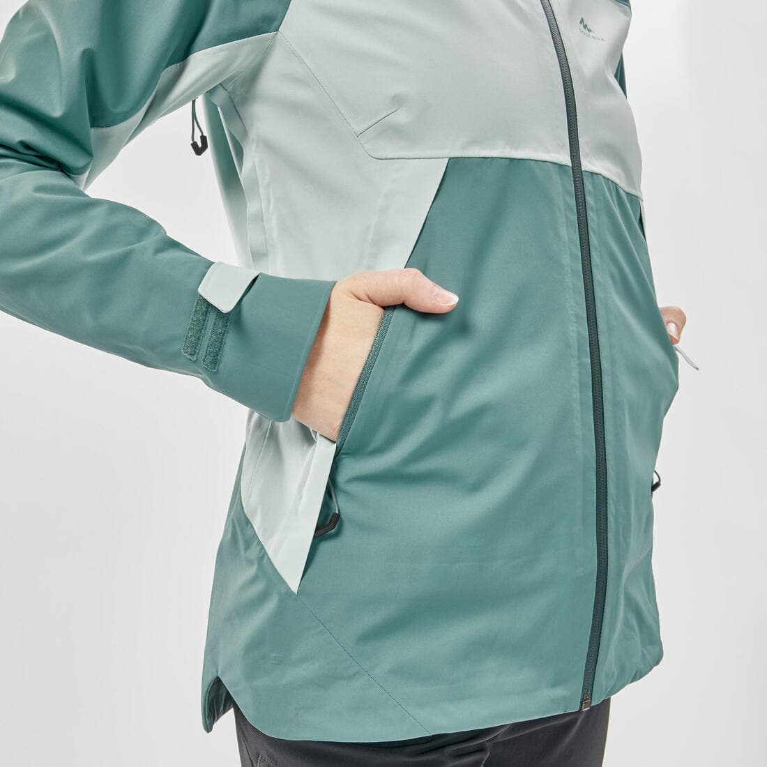 Veste imperméable de randonnée montagne - MH500 - Femme