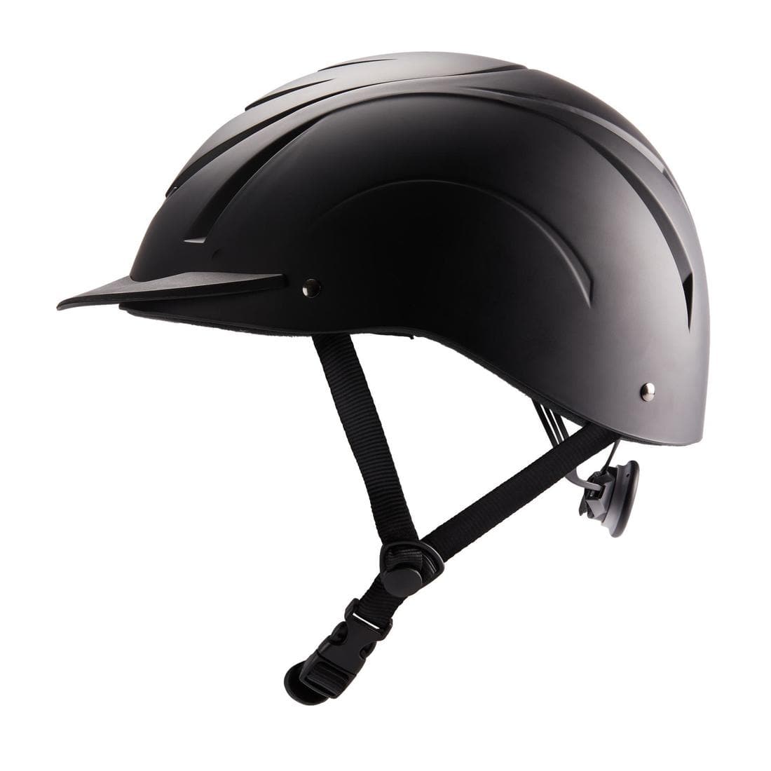 Casque équitation Adulte et Enfant - 500 noir