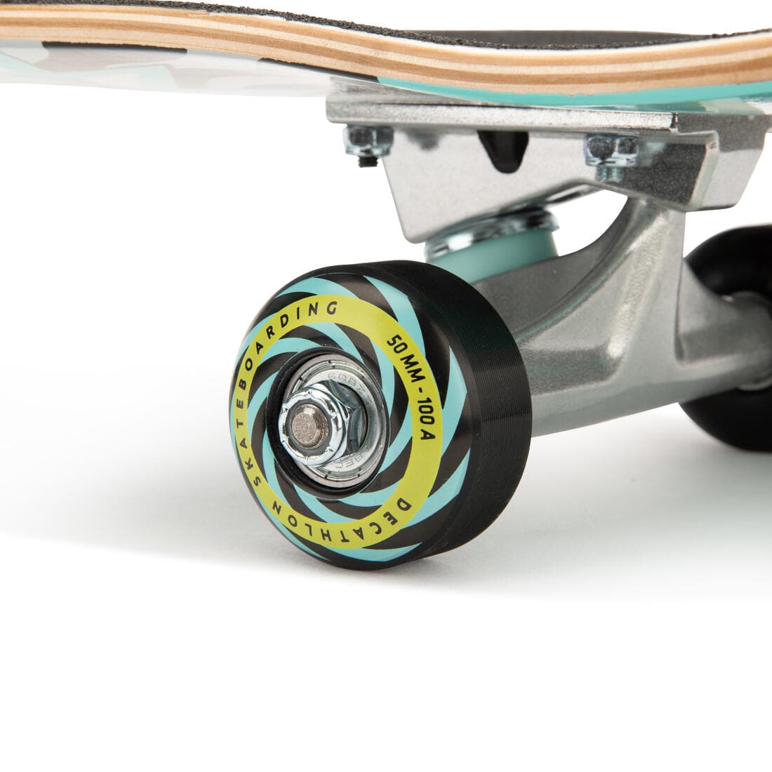 PLANCHE DE SKATE ENFANT 8 - 12 ANS CP100 MID GEOMETRIC TAILLE 7.6"