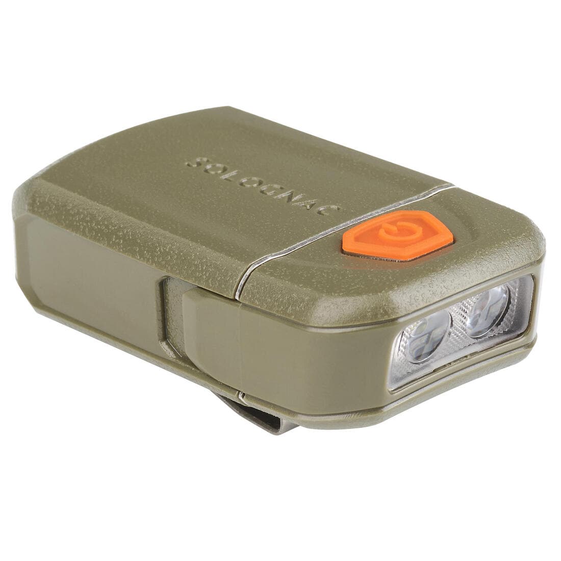 Lampe Torche/Frontale de Chasse - 80 Lumens - Clip Casquette