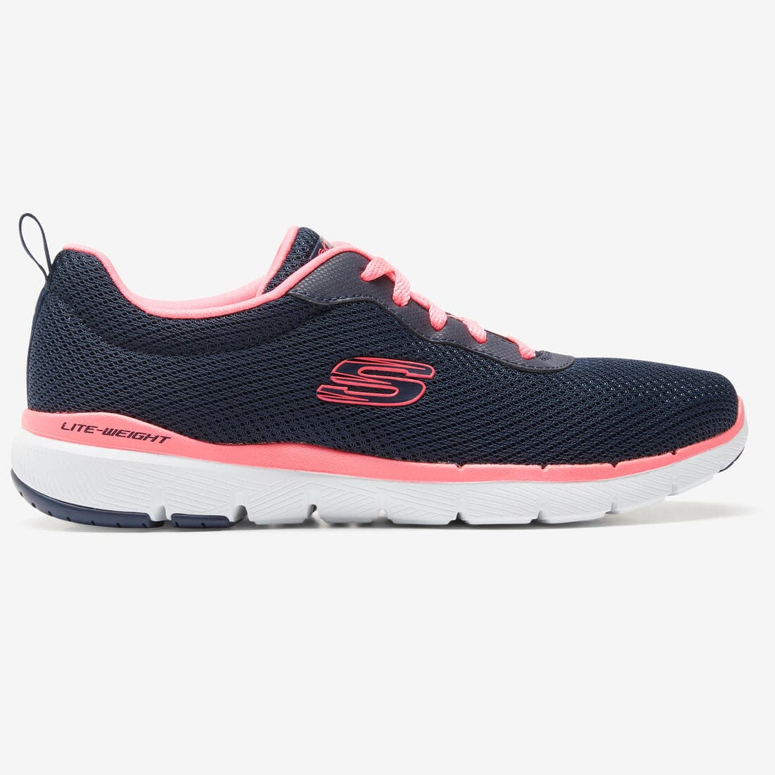 Chaussures marche sportive femme Flex Appeal bleu / rose