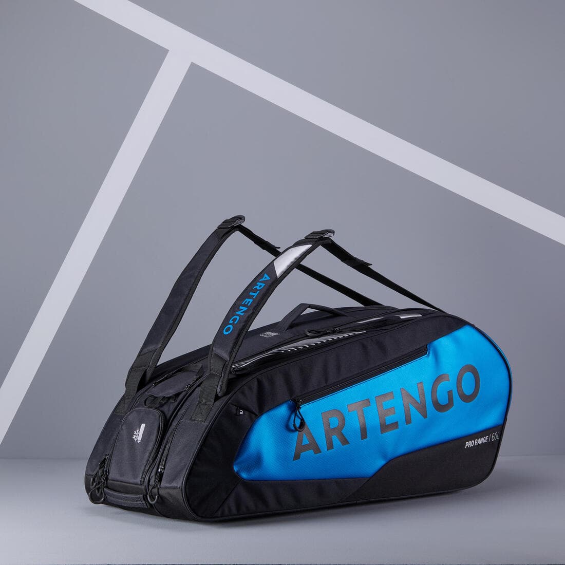 SAC DE TENNIS THERMOBAG - ARTENGO L PRO 9 RAQUETTES BLEU SPIN