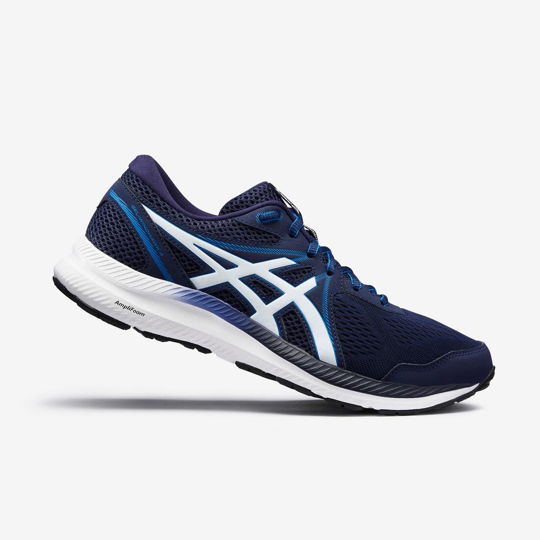 CHAUSSURE DE RUNNING HOMME ASICS GEL WINDHAWK BLEU BLANC