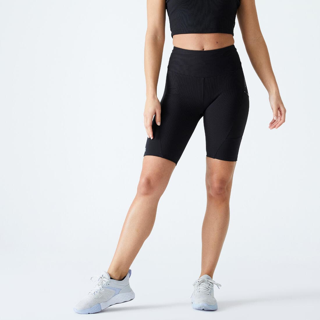 Cycliste avec poche téléphone Fitness Cardio Femme