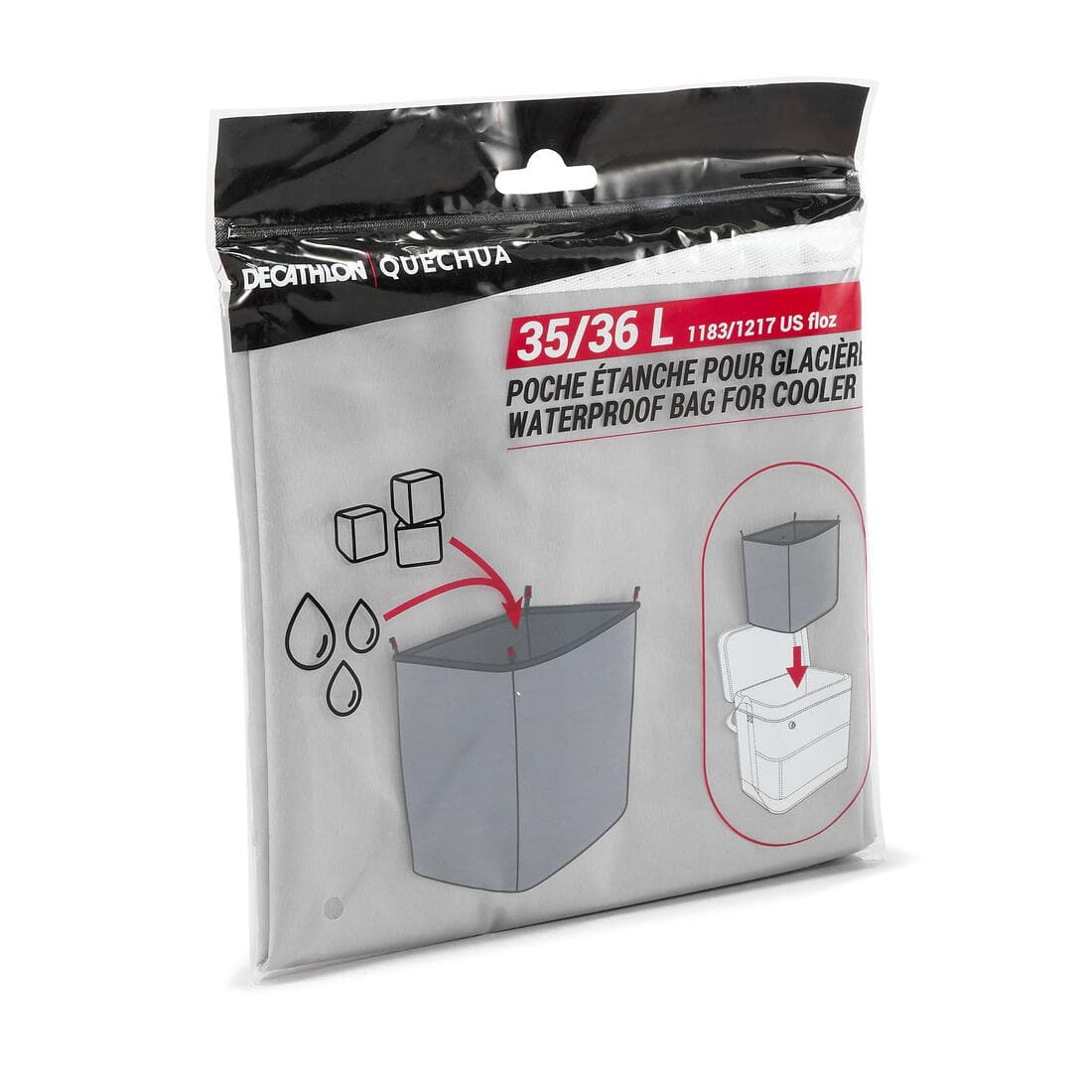 SAC ÉTANCHE POUR GLACIÈRE COMPACT FRESH 35 LITRES