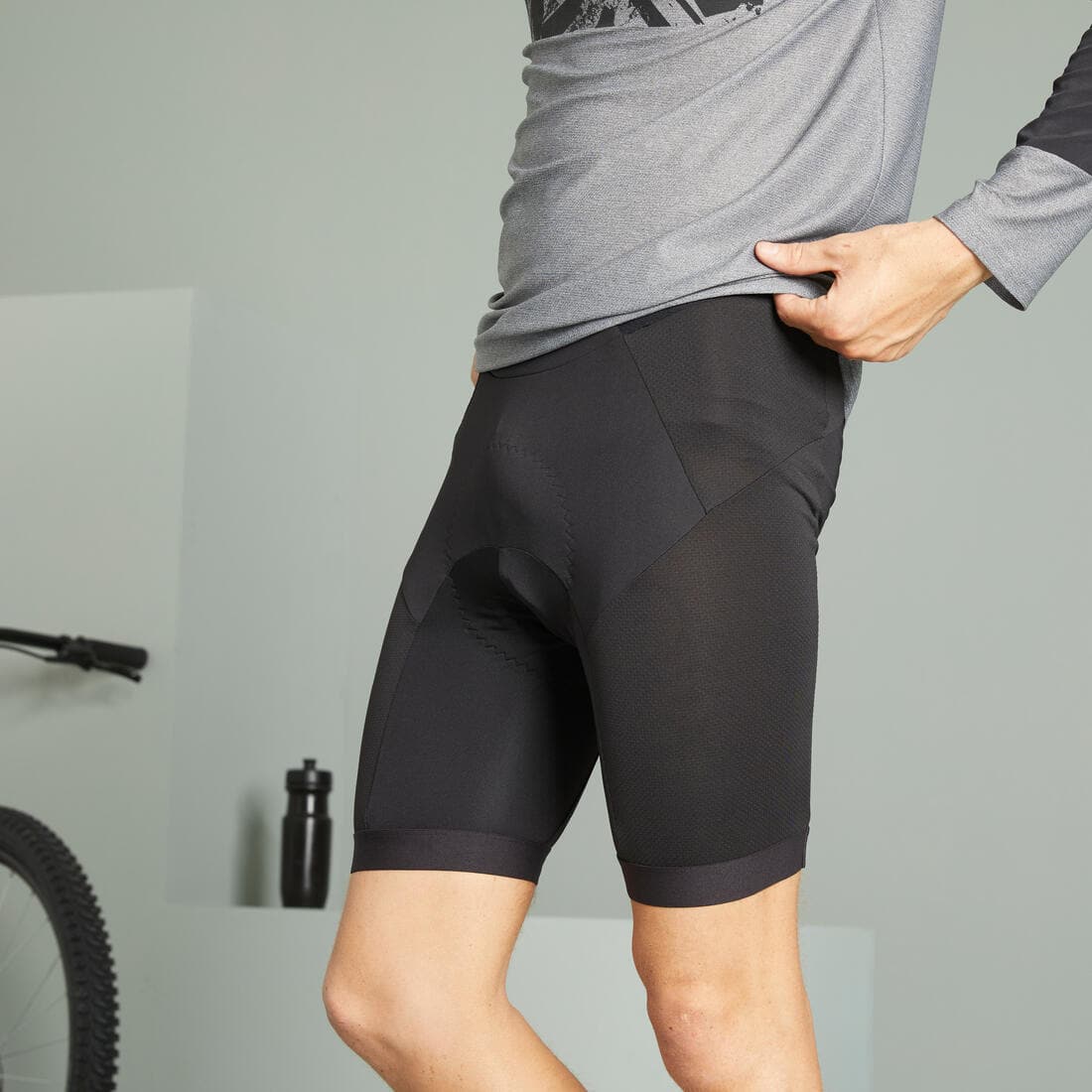 SOUS SHORT VELO VTT EXPL 500 HOMME noir