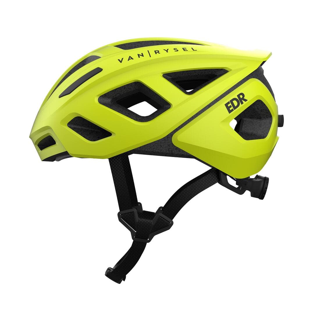 CASQUE VELO ROUTE ROADR 500 JAUNE FLUO