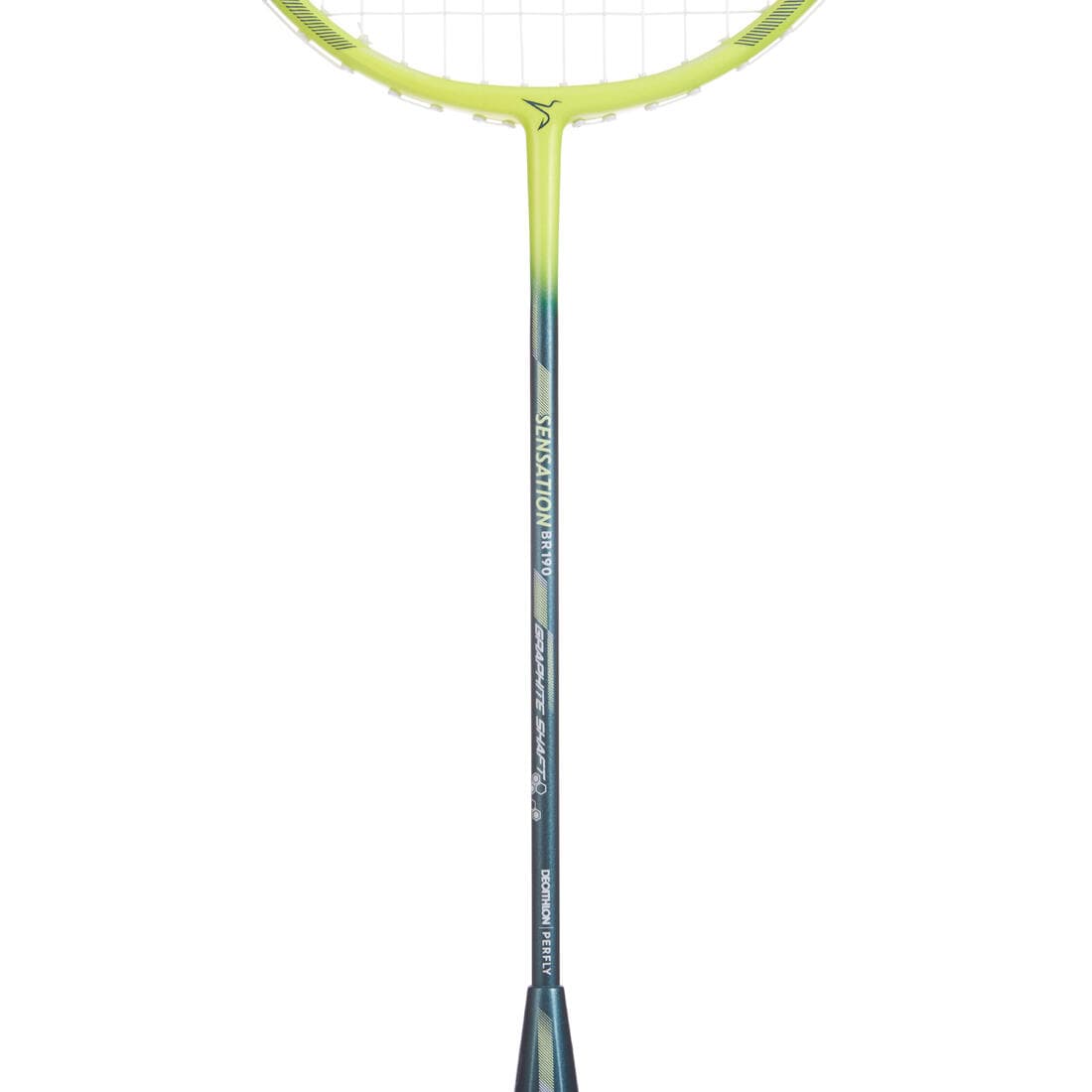 Raquette de Badminton Adulte BR Sensation 190 - Jaune/Vert