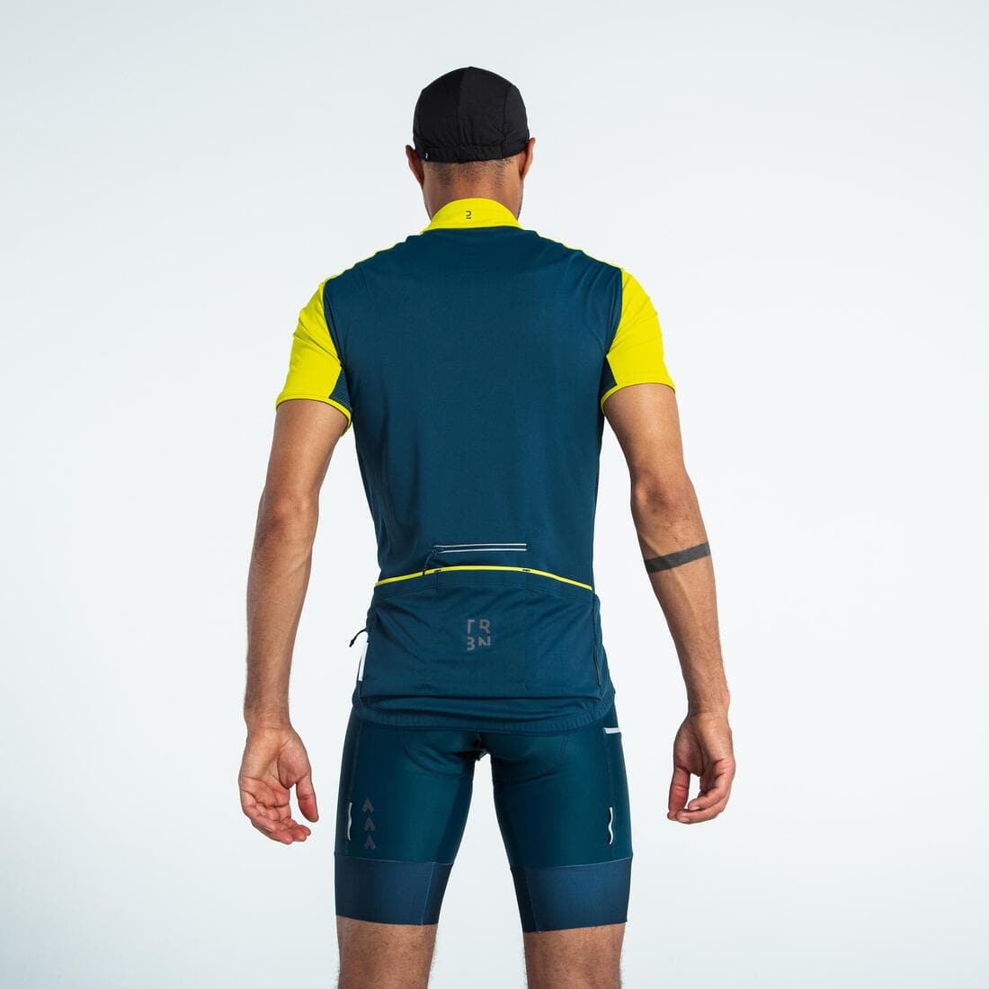 MAILLOT MANCHES COURTES VELO ROUTE TRIBAN RC500 DEGRADE