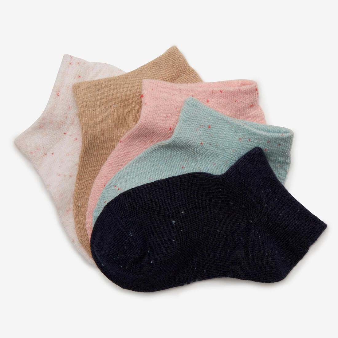 Pack de 5 chaussettes basses enfant - Basique