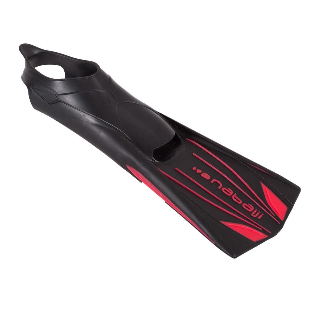 Palmes de natation - Topfin noir rouge