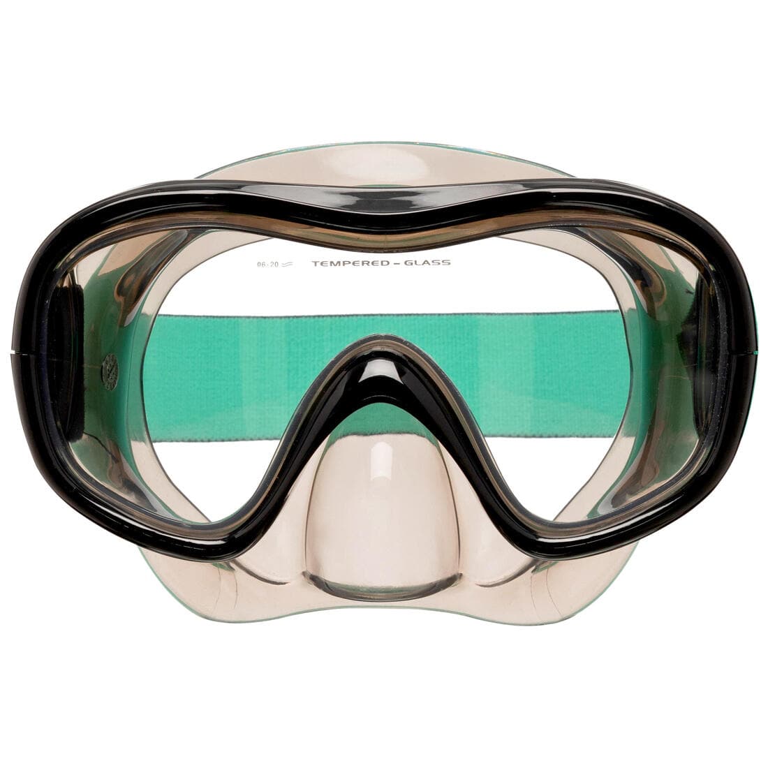 Kit de snorkeling R'Gomoove Adulte noir vert