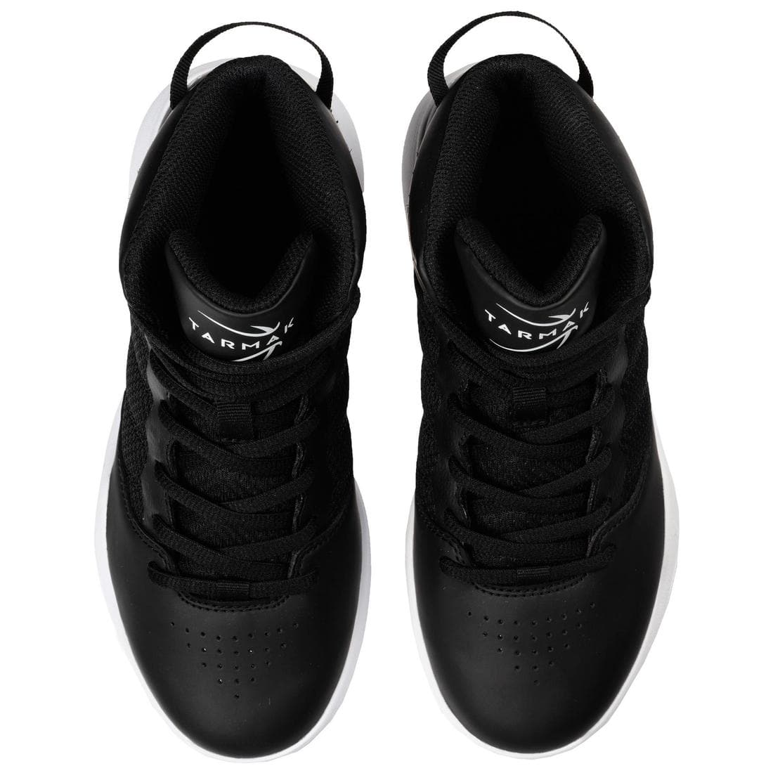 CHAUSSURES DE BASKETBALL ENFANT DÉBUTANT - SS100 NOIR