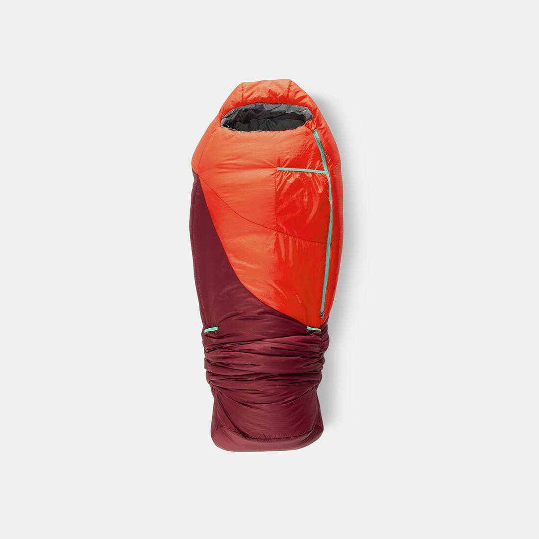 SAC DE COUCHAGE ENFANT MH500 0°C - ROUGE