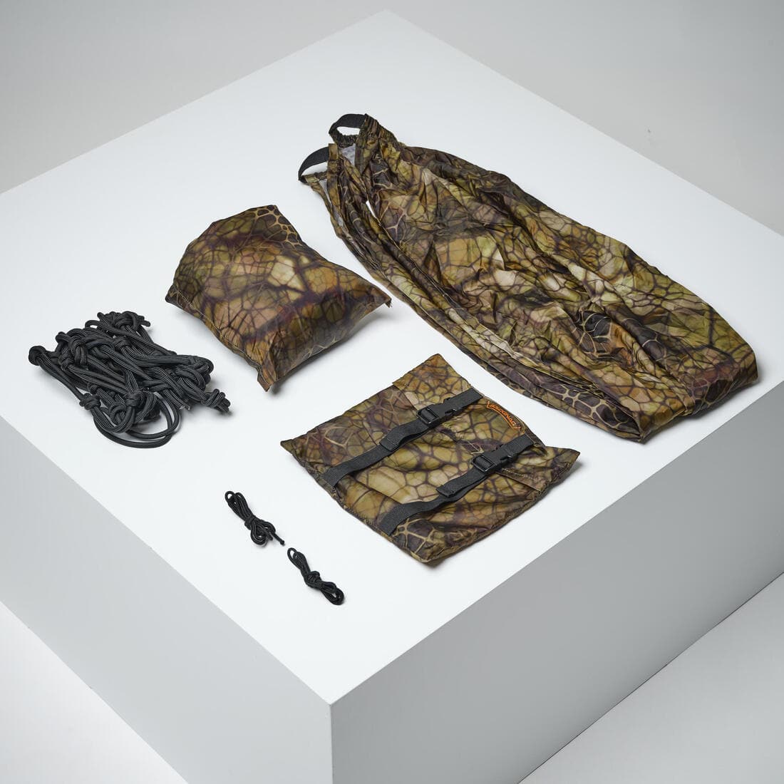 Hamac Bushcraft Résistant 1 personne Camouflage Furtiv