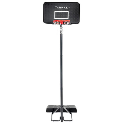 





Panier de basket sur pied réglable de 2,20m à 3,05m - B100 noir
