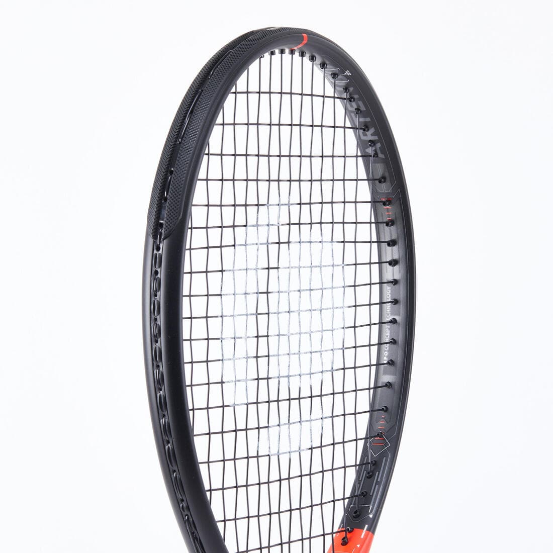 Raquette de tennis adulte - ARTENGO TR990 POWER LITE Rouge Noir 270g