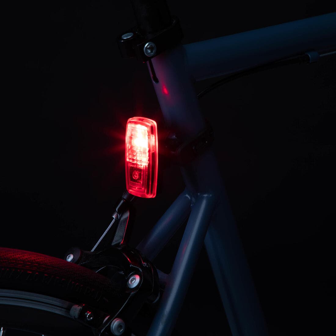 KIT ECLAIRAGE VELO LED ST 110 AVANT ET ARRIÈRE A PILES