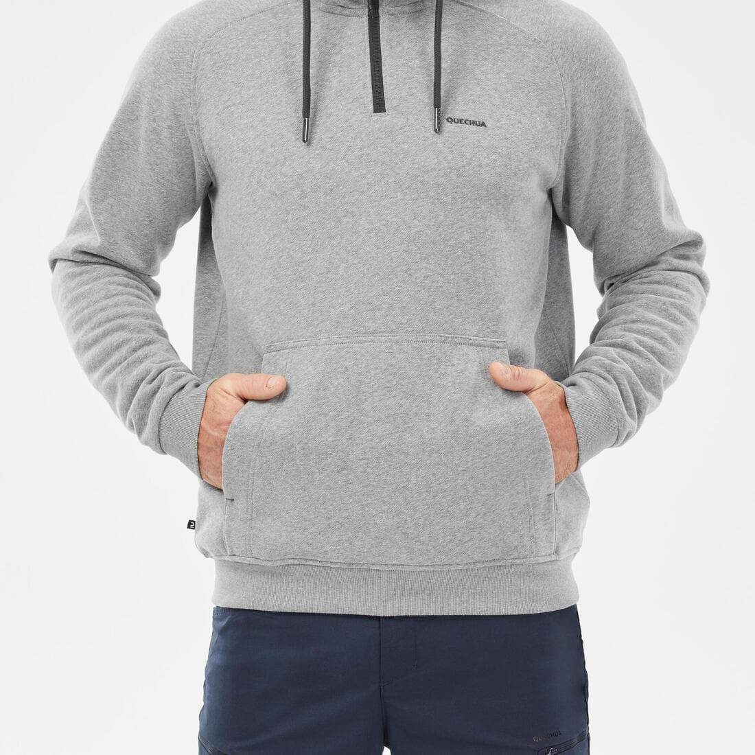 Sweat à capuche de randonnée - NH150 1/2 zip homme