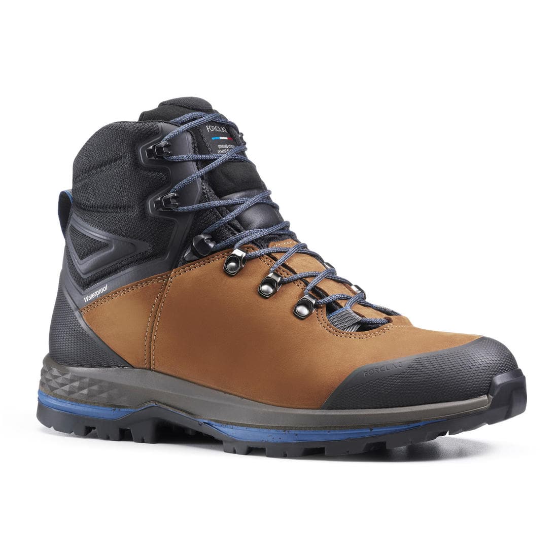 CHAUSSURES TREKKING CUIR IMPERMÉABLES - MT00 HYB- HOMME HAUTE