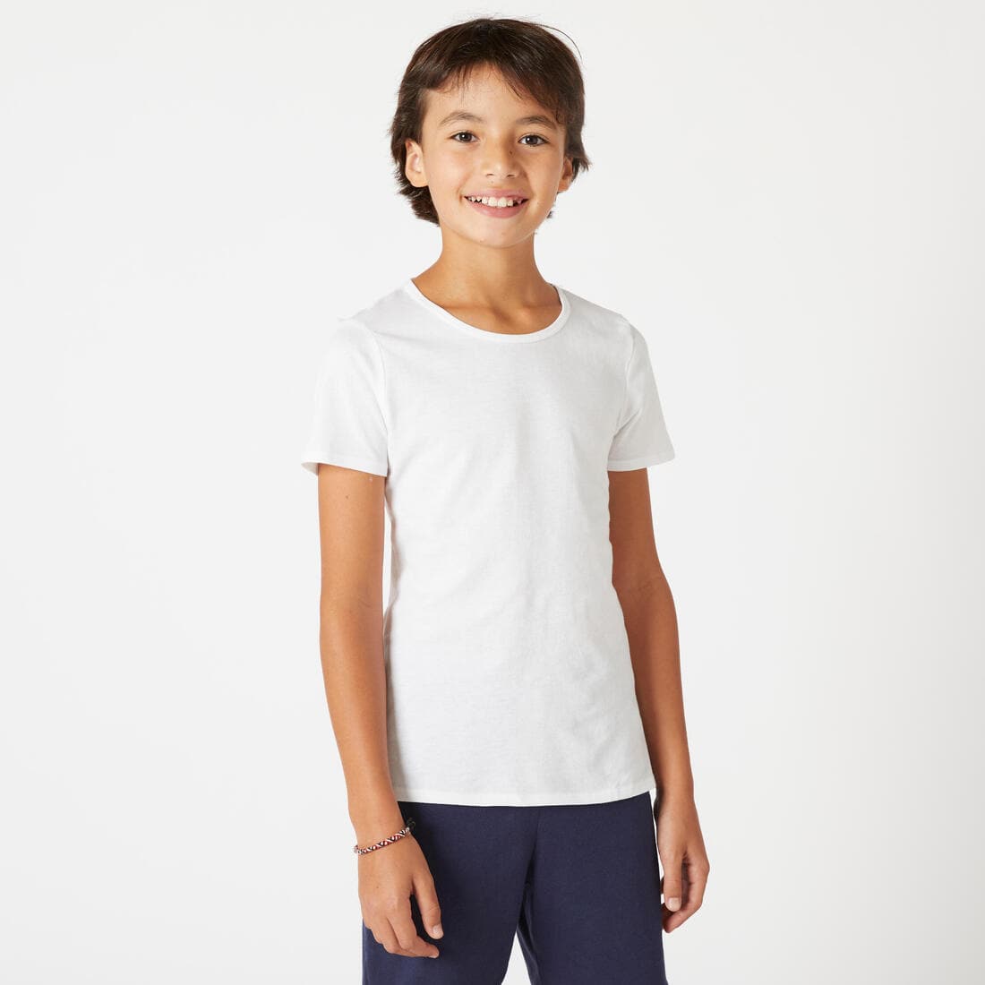 T-shirt enfant coton - Basique marine