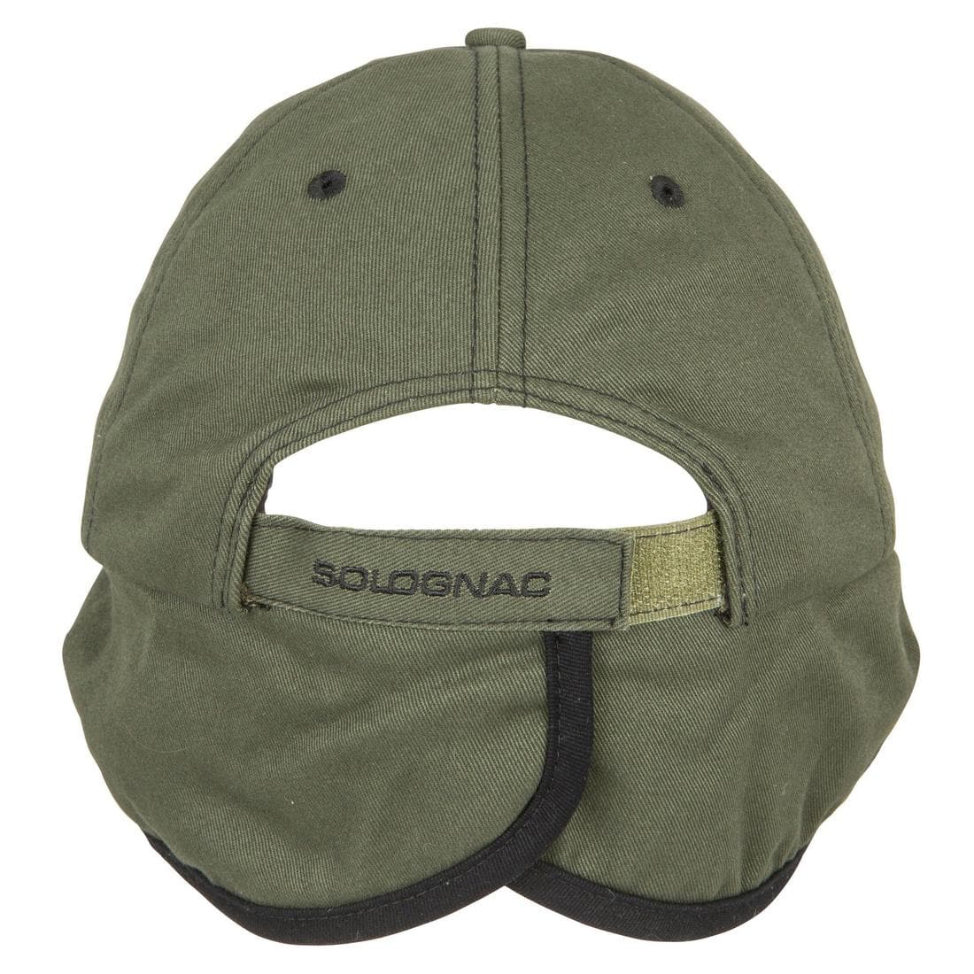 Casquette chasse polaire  chaude 500 verte