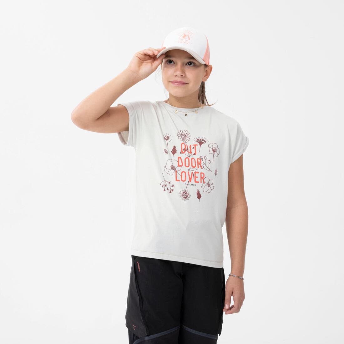 T-Shirt de randonnée - MH100 - enfant 7-15 ans