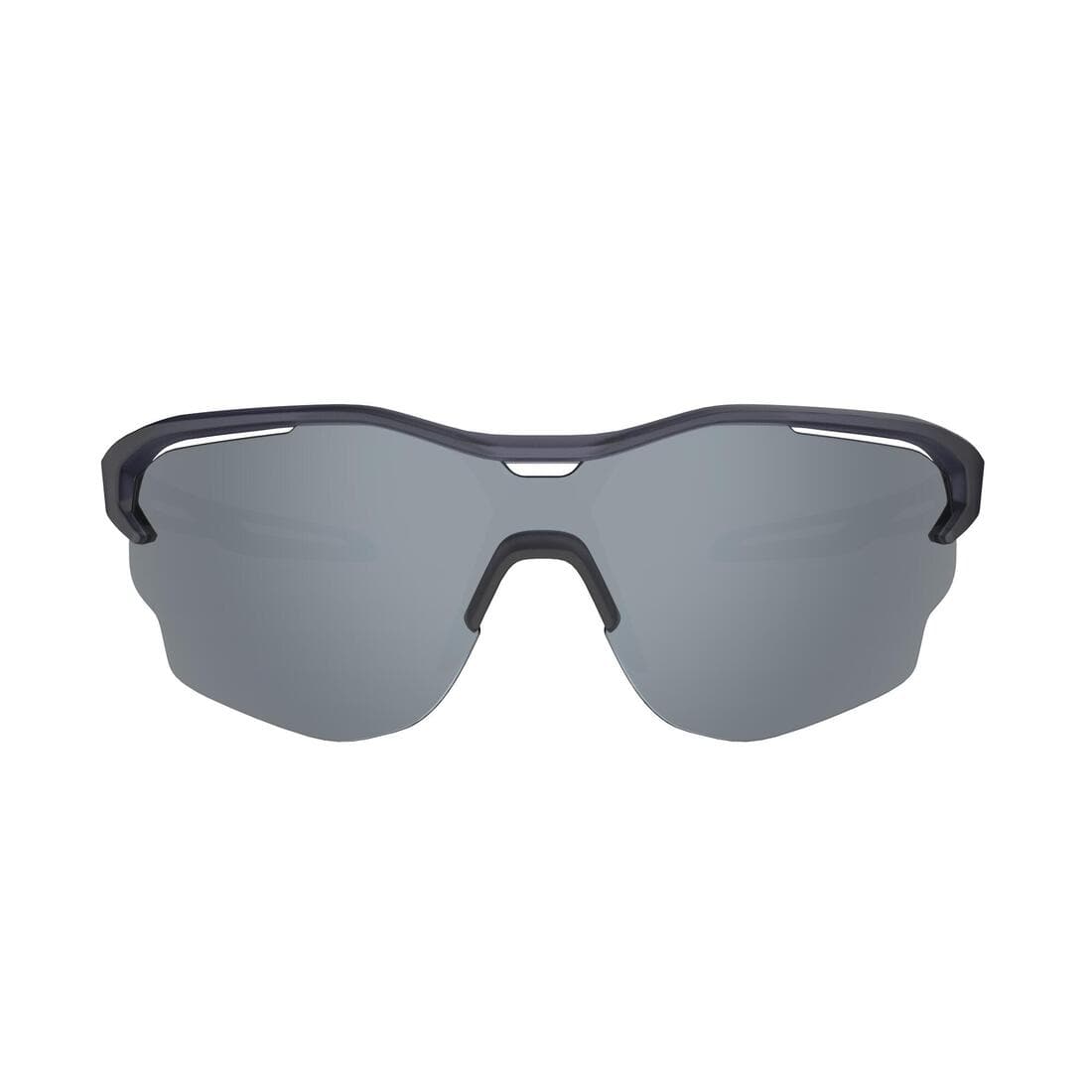 Lunettes de sport adulte RUNPERF 2 TRANSLU BLEU/ ARGENT catégorie 3