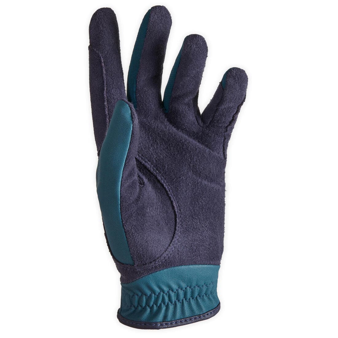 Gants équitation enfant 500 noir et