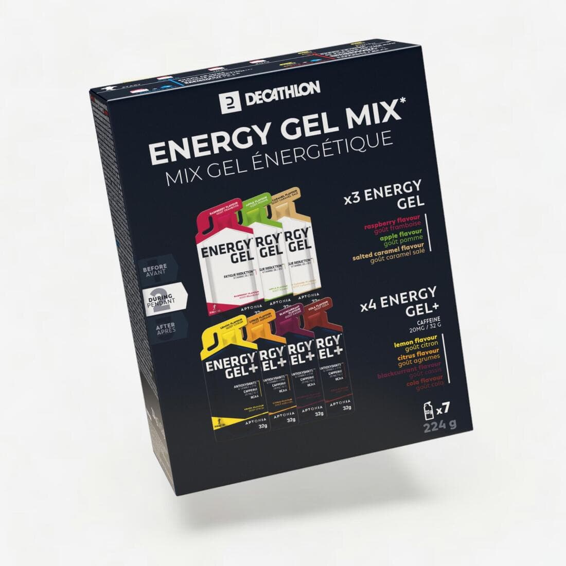 Mix pack de gels énergétiques 7 x 32g