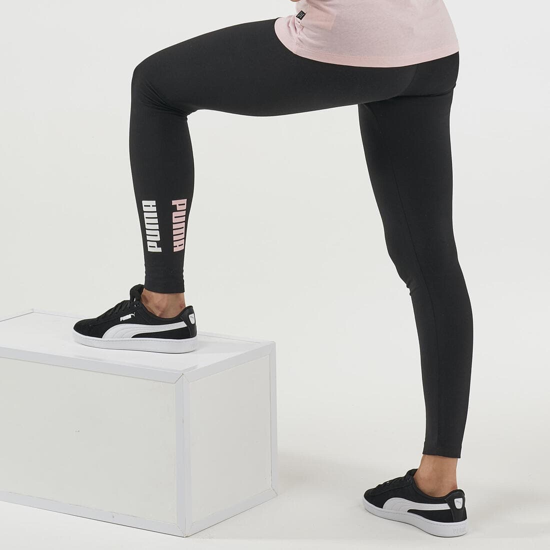 LEGGING PUMA FITNESS COTON NOIR - PUMA