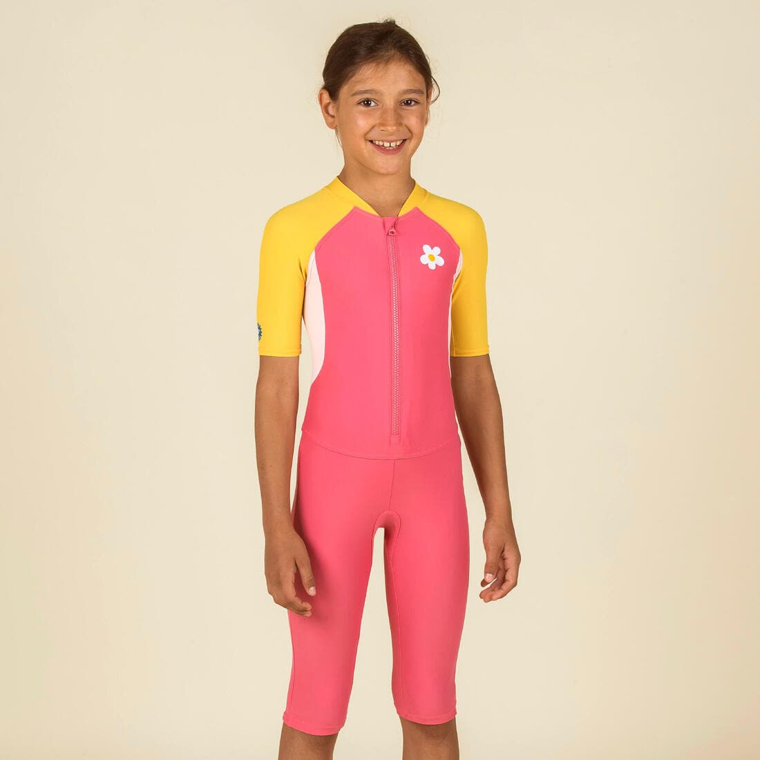 Combinaison natation shorty swim fille 100