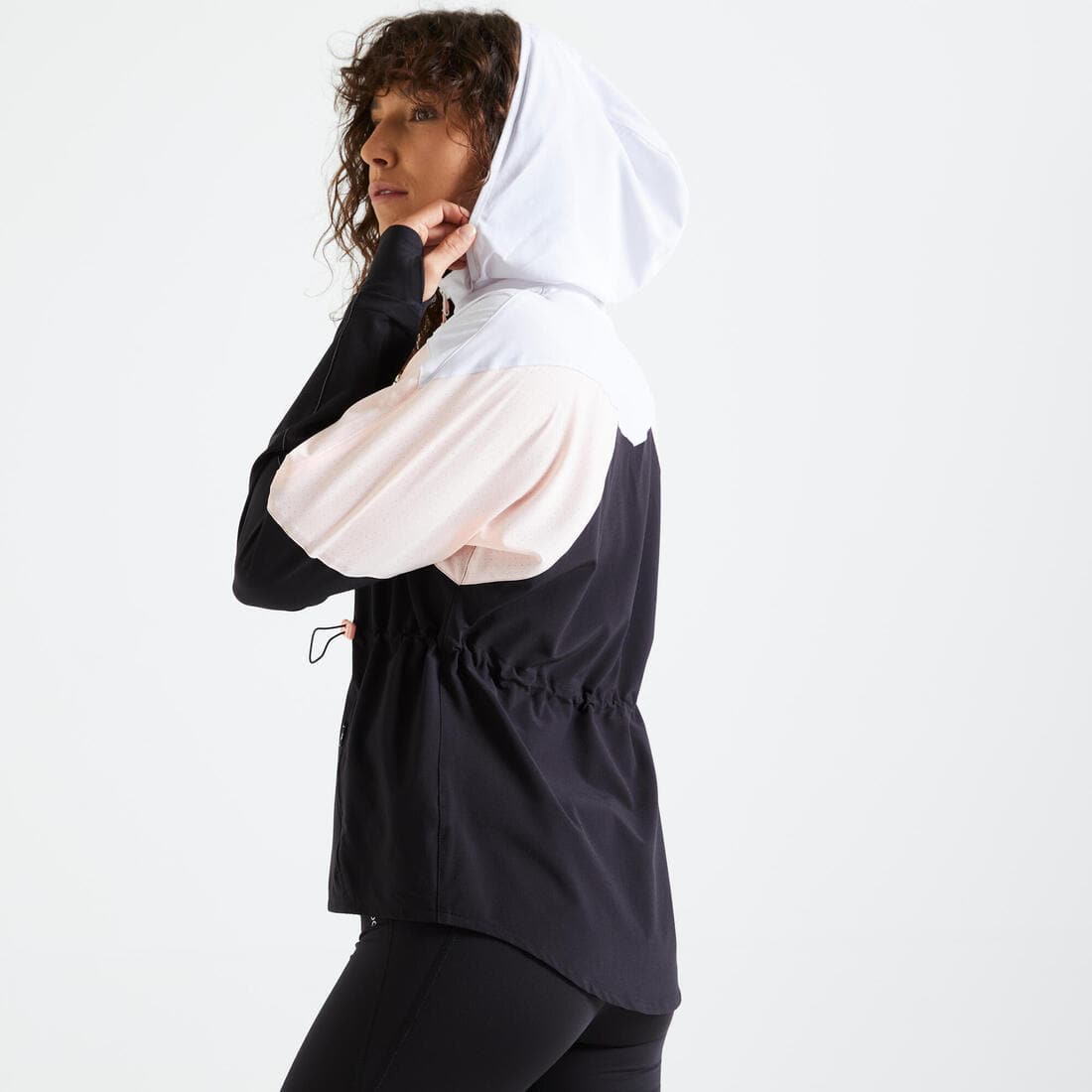 Veste à capuche Fitness ample