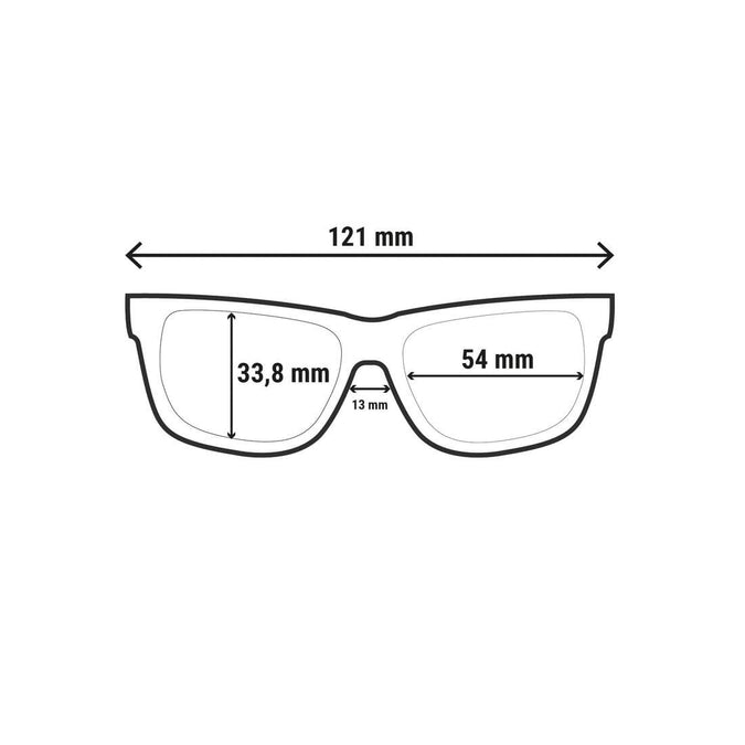 Clip adaptable sur lunettes de vue - MH OTG 120 Large - polarisant  catégorie 3 - Decathlon