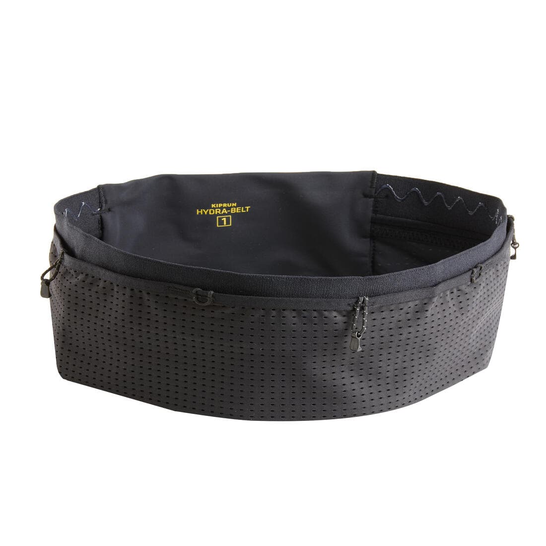 CEINTURE HYDRATATION DE RUNNING PORTE FLASQUES NOIRE