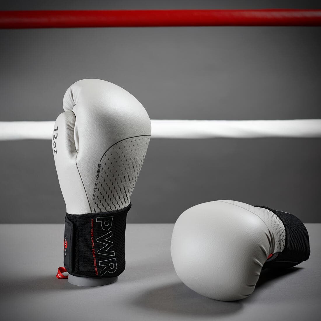 GANTS DE BOXE 500 ERGO GRIS