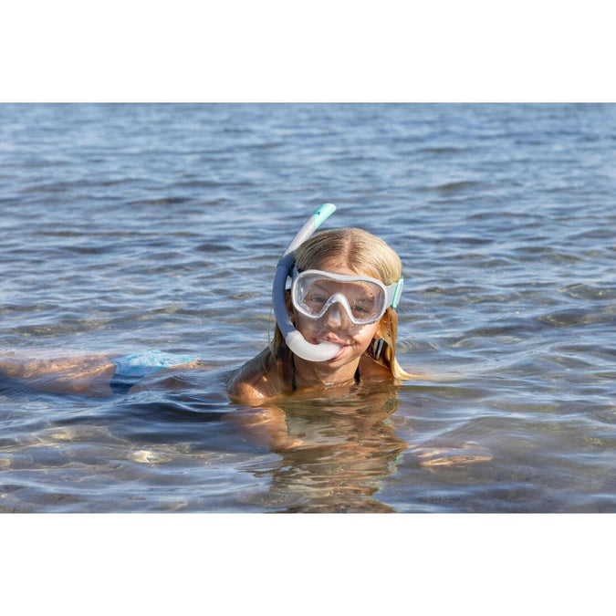 Kit de plongée snorkeling SUBEA masque tuba 100 Adulte Noir pour les clubs  et collectivités