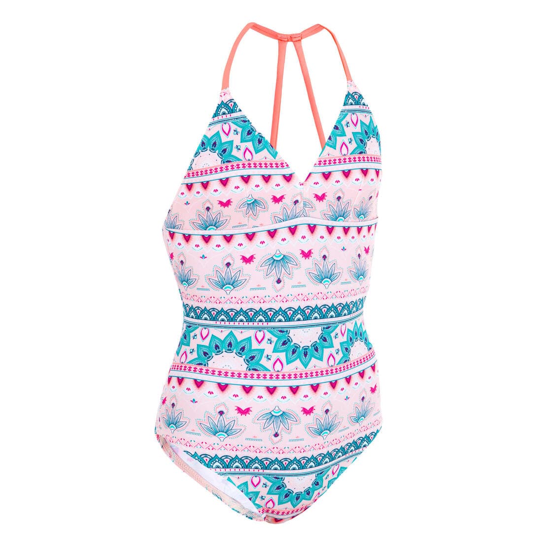 maillot de bain 1 pièce noir HIMAE GIRL500 TROPICOOL