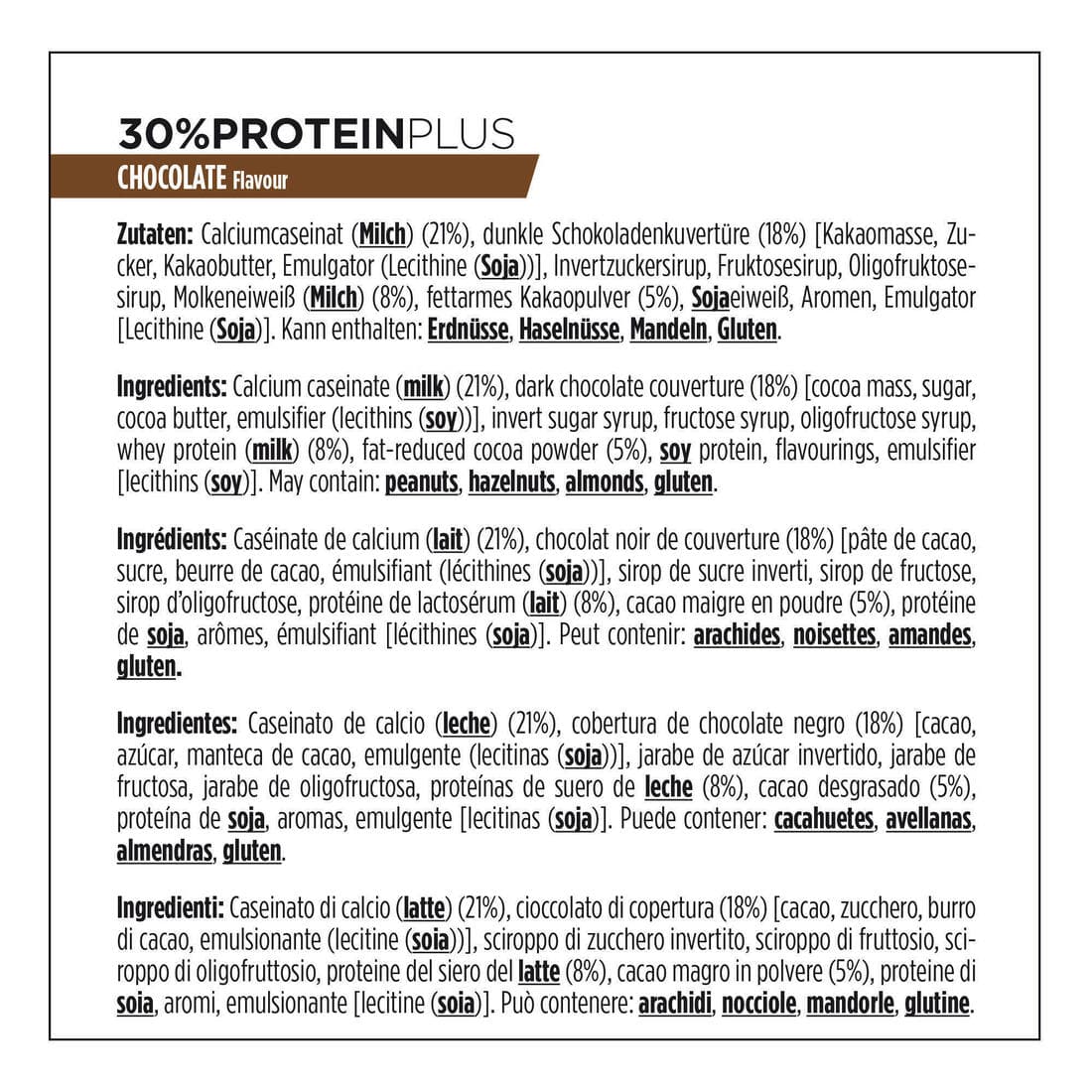 Barre protéinée PROTEIN PLUS chocolat 3x55g