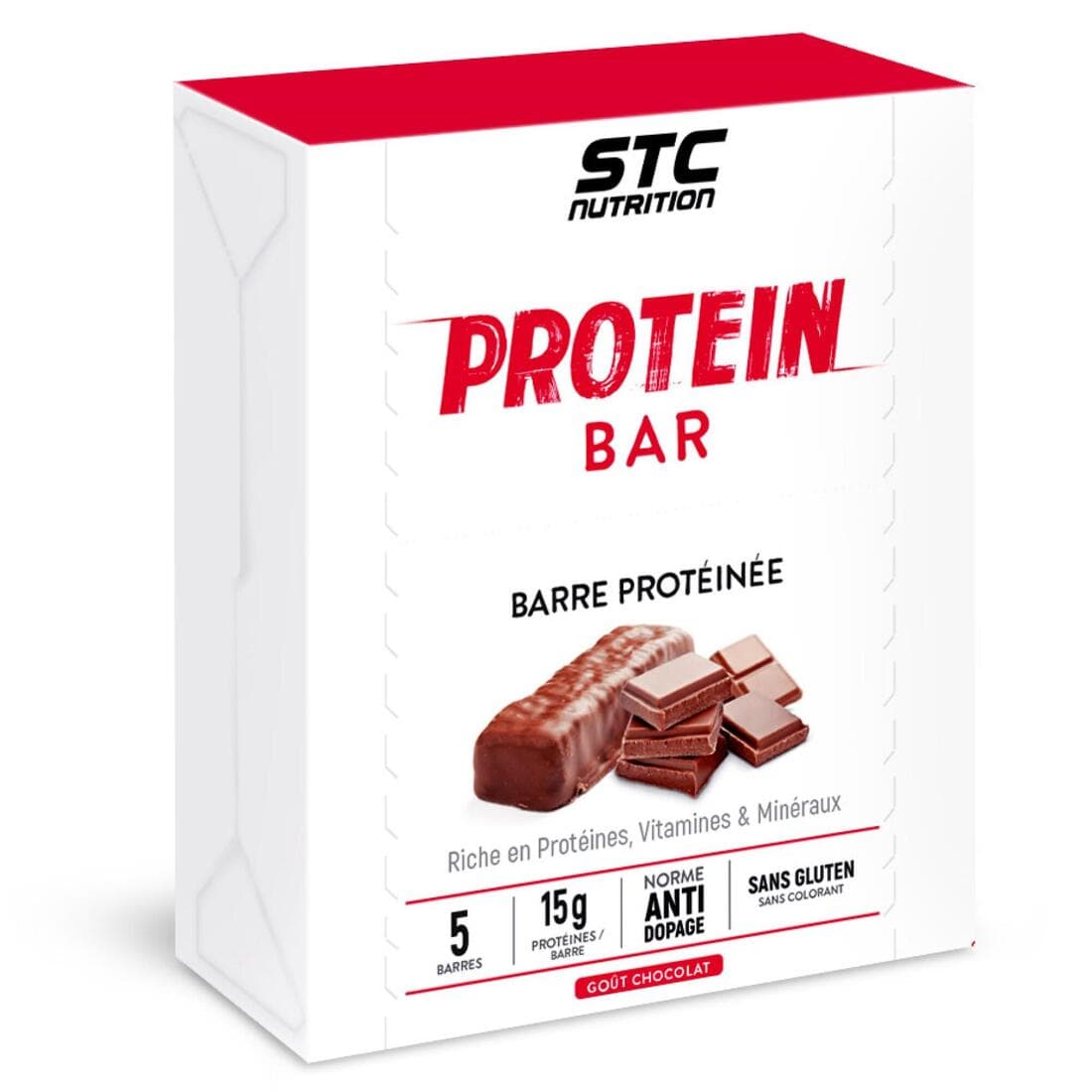 PROTEIN BAR -boite 5 barres - Chocolat