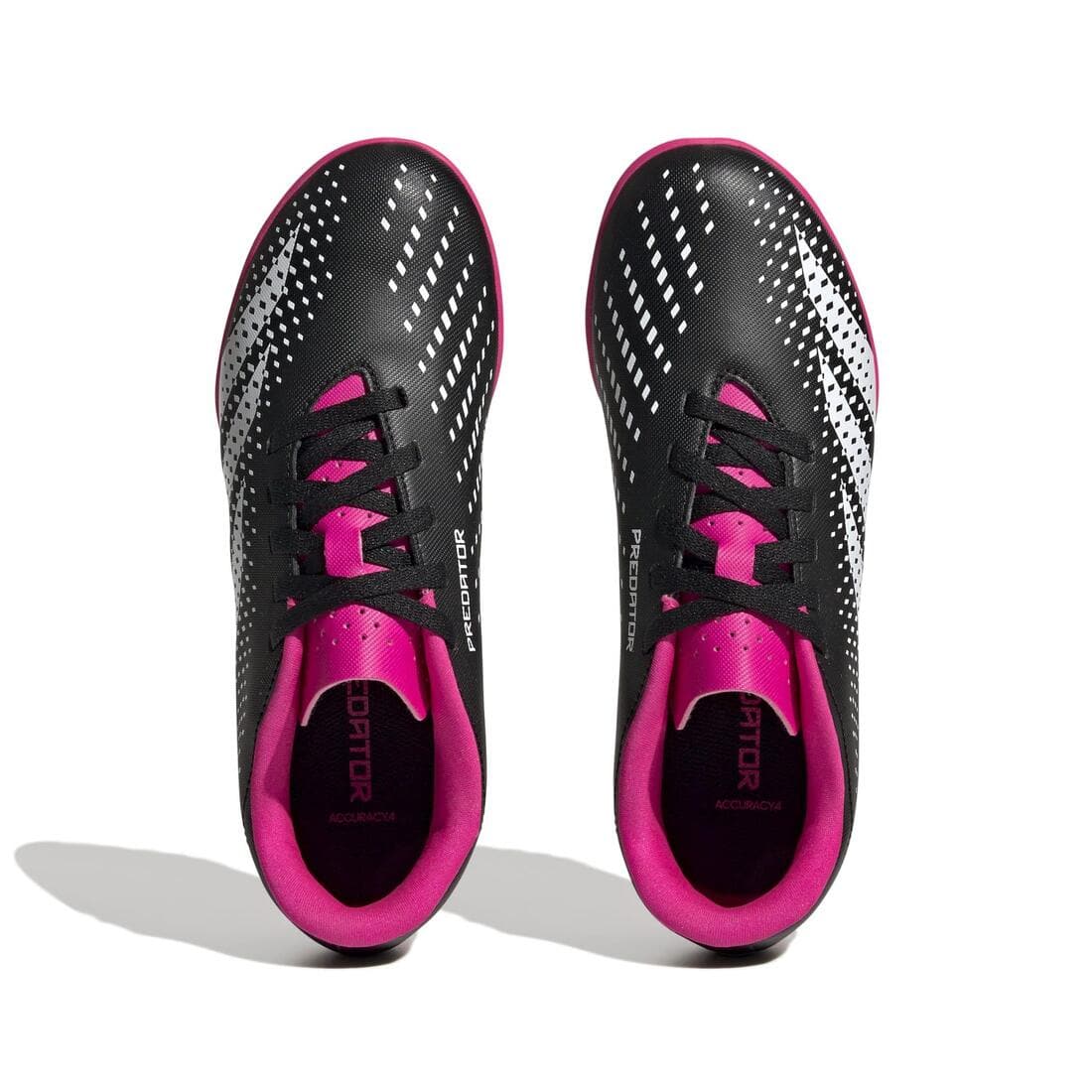 Chaussure Predator Accuracy.4 Turf Enfant Noir Rose